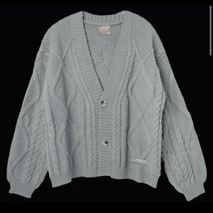 Taylor Swift Tortured Poets Department Gray Cardigan XS/S ships same day!